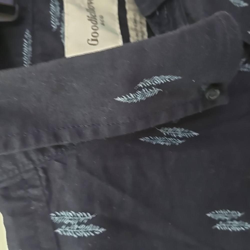 Goodfellow & Co. Blue With Print Design Shirt - Picture 3 of 10